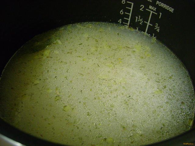 Сырный суп с перловкой рецепт с фото 3-го шага 