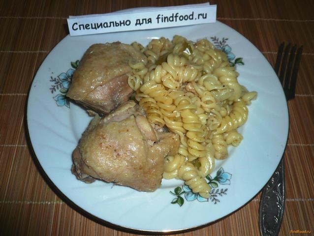 Тушеная курица с макаронами рецепт с фото 12-го шага 