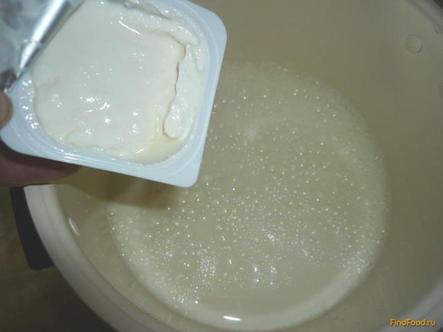 Ванильный йогурт в мультиварке рецепт с фото 3-го шага 