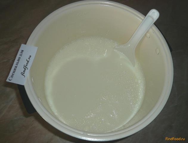 Ванильный йогурт в мультиварке рецепт с фото 4-го шага 