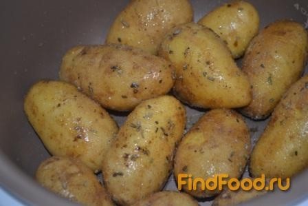 Запеченый молодой картофель рецепт с фото 2-го шага 