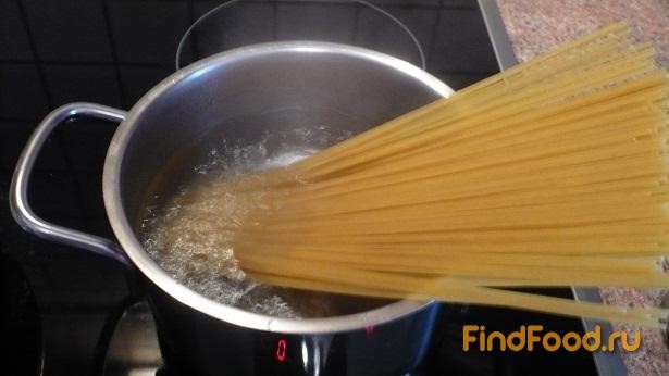 Спагетти с кабачком и фасолью рецепт с фото 5-го шага 