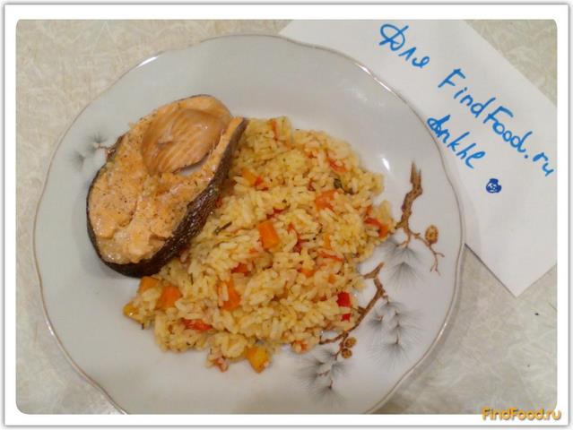 Рис и рыба на пару на ужин рецепт с фото 8-го шага 