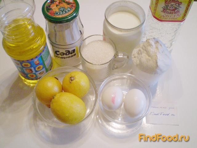Пирог лимонный в мультиварке рецепт с фото 1-го шага 