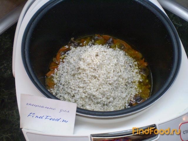Рисовая каша с утиными желудками в мультиварке рецепт с фото 9-го шага 
