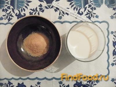 Молочно-кофейная панна котта рецепт с фото 2-го шага 