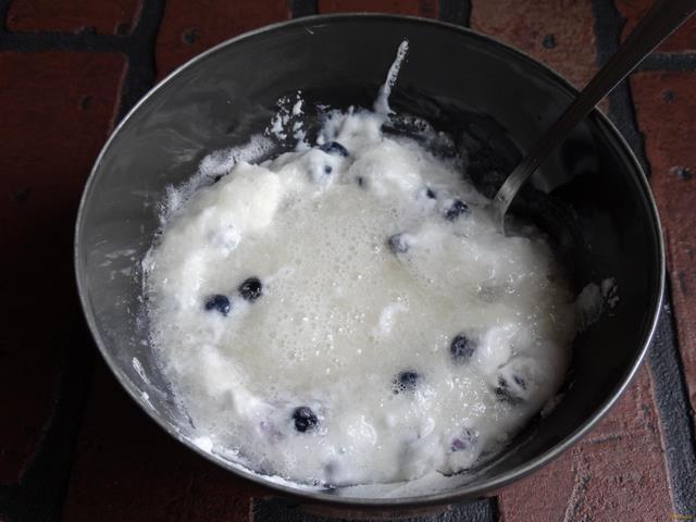 Дынное мороженое с голубикой рецепт с фото 6-го шага 