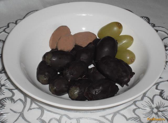 Виноград в шоколаде рецепт с фото 8-го шага 