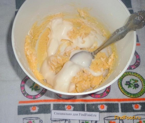 Кекс с творожно-мороженым кремом рецепт с фото 6-го шага 