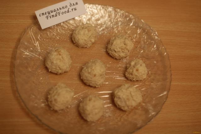 Конфеты из печенья рецепт с фото 6-го шага 