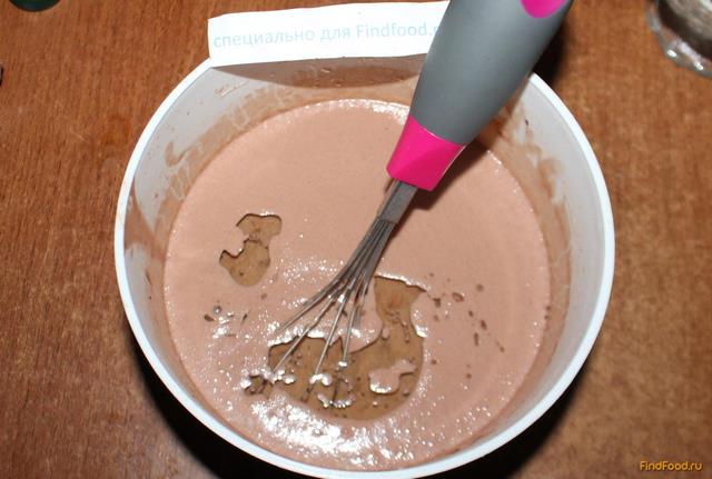 Шоколадные заварные блинчики на кефире рецепт с фото 6-го шага 