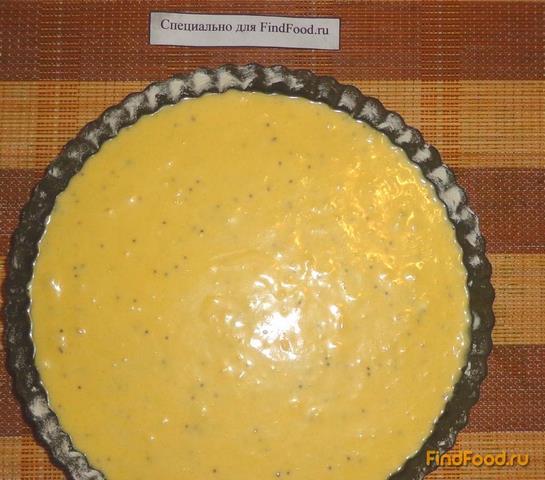 Бисквитно-маковый пирог с шоколадной крошкой рецепт с фото 8-го шага 