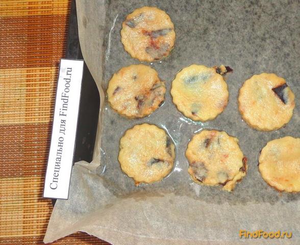 Постное печенье с черносливом рецепт с фото 11-го шага 