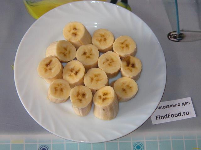Десерт с бананами и финиками рецепт с фото 1-го шага 