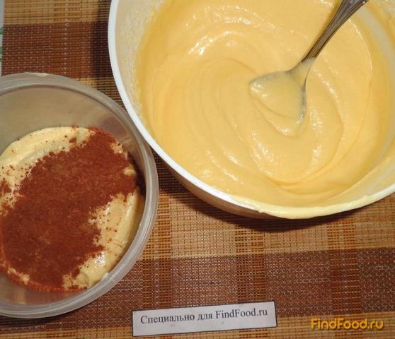 Шоколадно-ванильный кекс рецепт с фото 7-го шага 