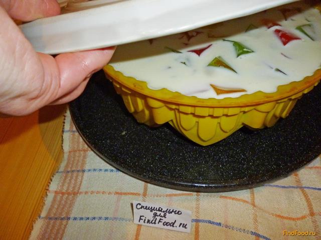 Желейный десерт Мозаика рецепт с фото 21-го шага 