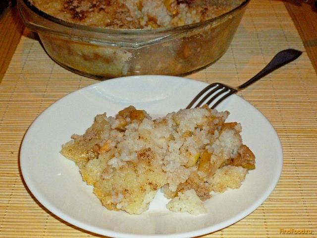 Рисовая запеканка с яблоками рецепт с фото 17-го шага 