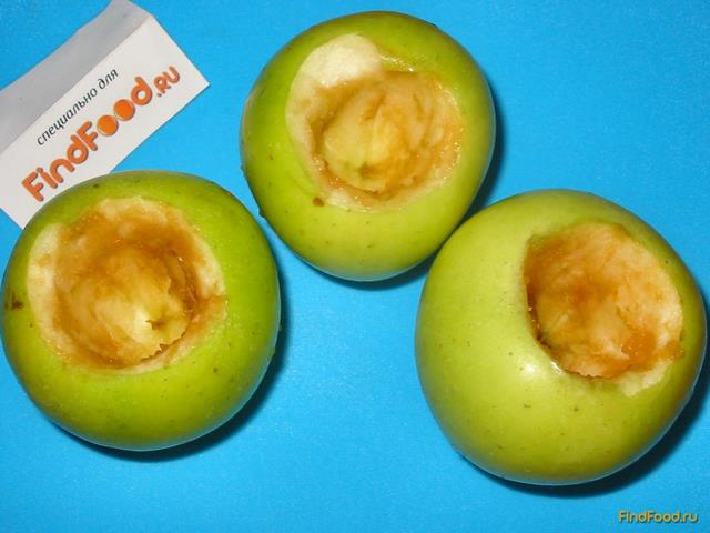 Печеные яблоки с корицей в микроволновке рецепт с фото 1-го шага 