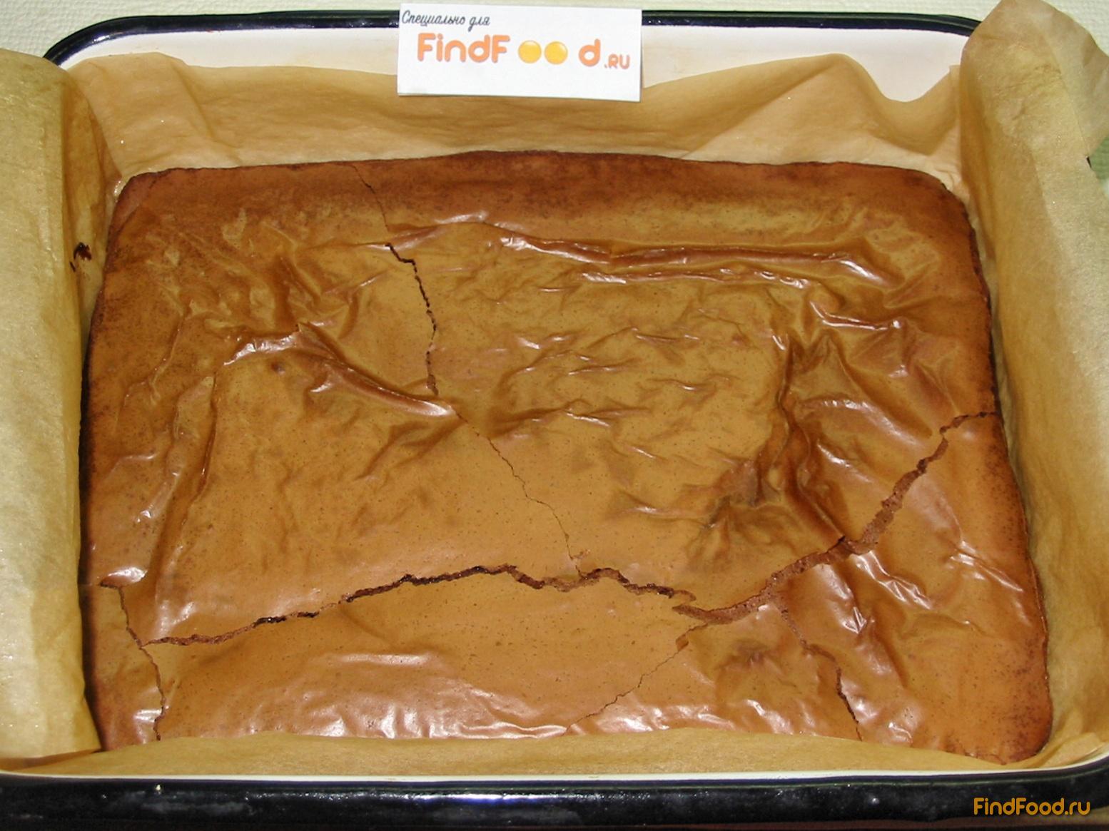 Шоколадный брауни рецепт с фото 8-го шага 