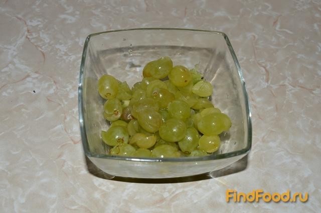 Фруктовый салат из киви и винограда рецепт с фото 2-го шага 