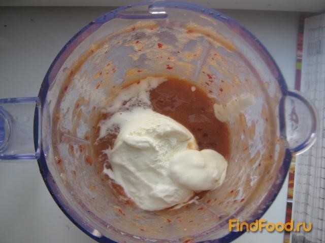 Домашний сливово-персиковый щербет рецепт с фото 4-го шага 