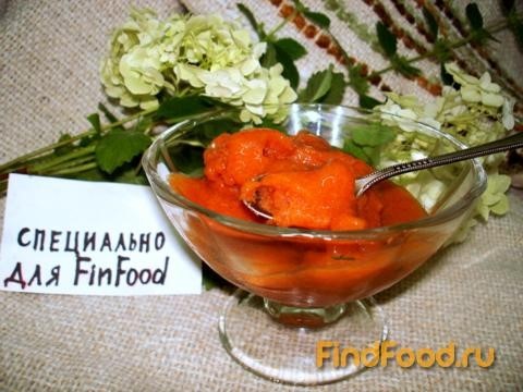 Сорбет абрикосово - дынный рецепт с фото 9-го шага 