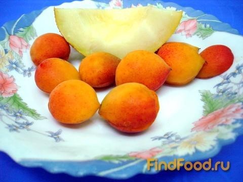 Сорбет абрикосово - дынный рецепт с фото 1-го шага 