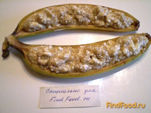 Десерт творожно-банановый с орехами рецепт с фото 11-го шага 