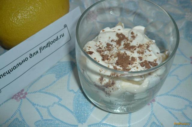 Десерт слоеный с зефиром и бананом рецепт с фото 14-го шага 
