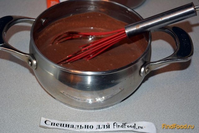 Шоколадный десерт Наслаждение рецепт с фото 7-го шага 