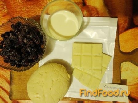 Пирог с белым шоколадом и черникой рецепт с фото 1-го шага 