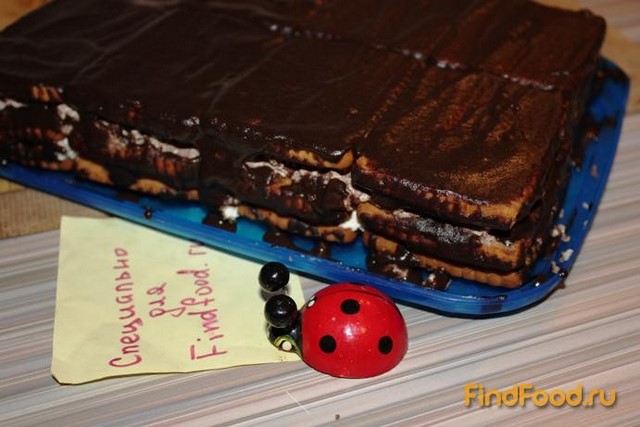 Десерт из творога и печенья рецепт с фото 8-го шага 