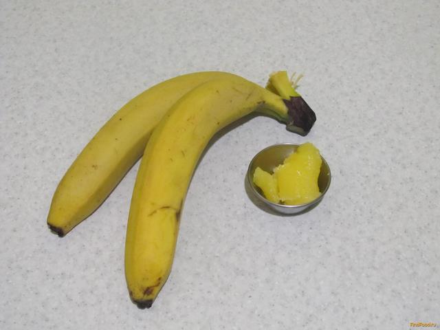 Мороженое из банана и мёда рецепт с фото 1-го шага 