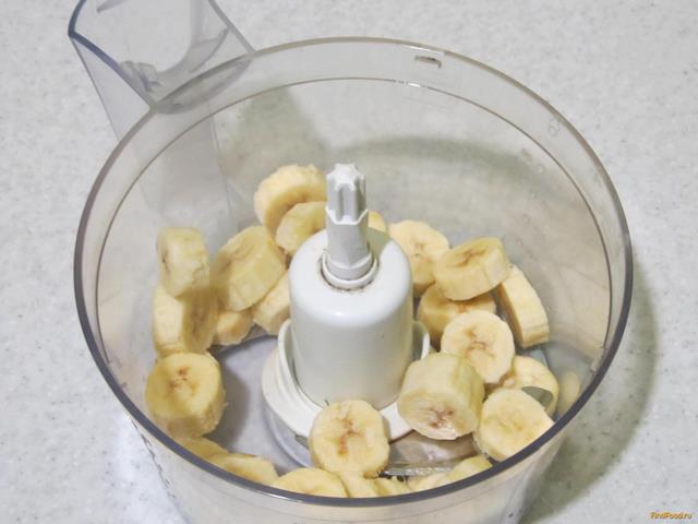 Мороженое из банана и мёда рецепт с фото 3-го шага 