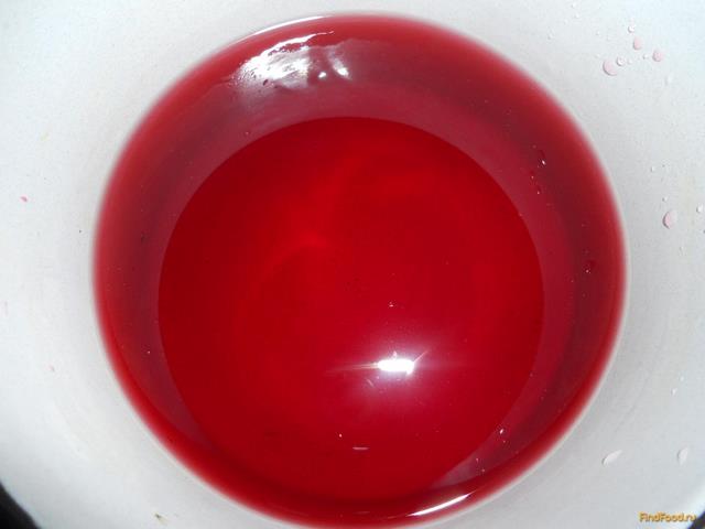 Рубиновое желе рецепт с фото 2-го шага 