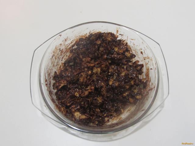 Быстрое шоколадное печенье рецепт с фото 6-го шага 