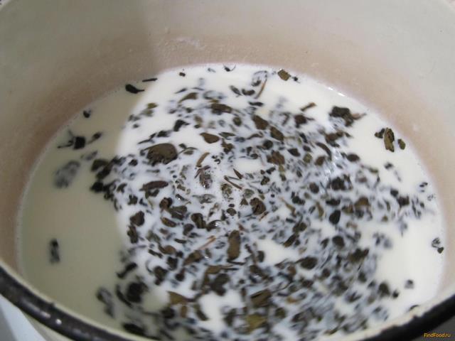 Мороженое из зеленого чая рецепт с фото 2-го шага 