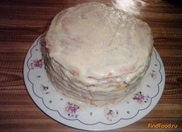 Домашний торт Наполеон рецепт с фото 11-го шага 