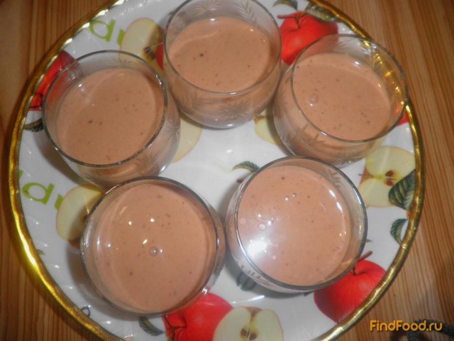 Йогуртово-шоколадное желе рецепт с фото 4-го шага 
