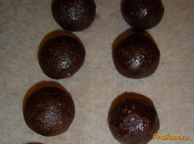 Шоколадные конфеты Каштаны рецепт с фото 3-го шага 