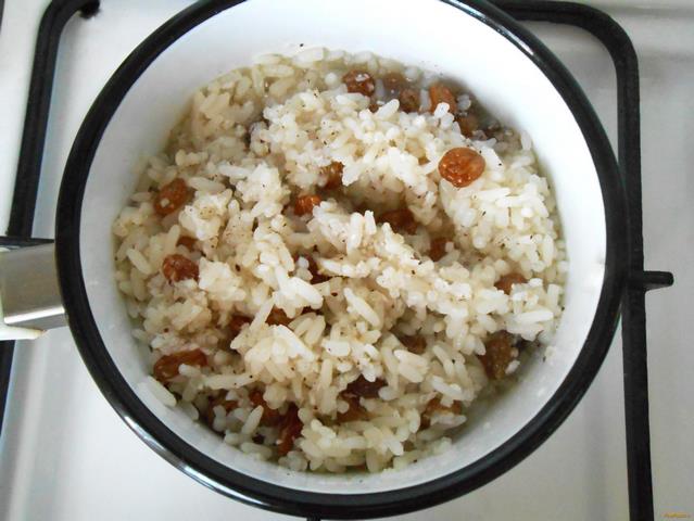 Сладкий рис по-индийски рецепт с фото 7-го шага 