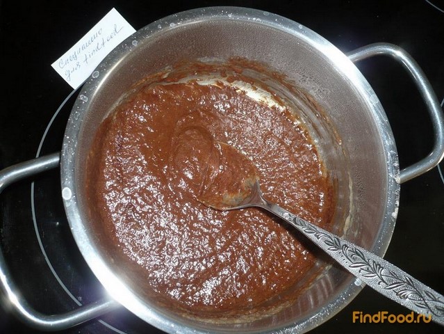 Постный шоколадно-банановый крем рецепт с фото 4-го шага 