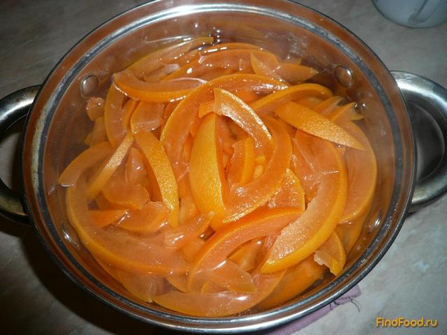 Цукаты из корок грейпфрута рецепт с фото 7-го шага 