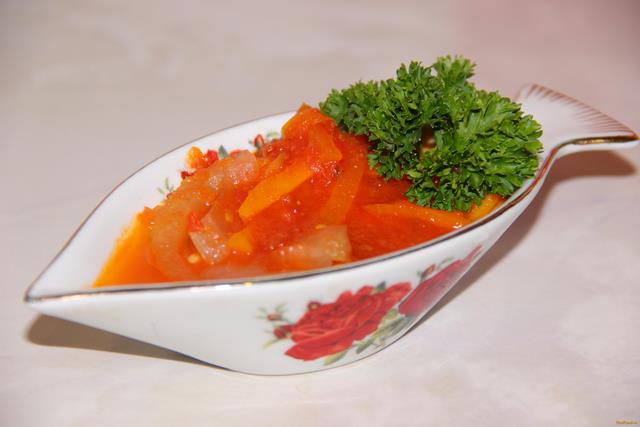 Лечо из томатов с морковью рецепт с фото 12-го шага 