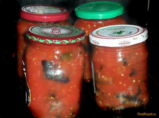 Баклажановые рулеты в томатном соусе рецепт с фото 11-го шага 