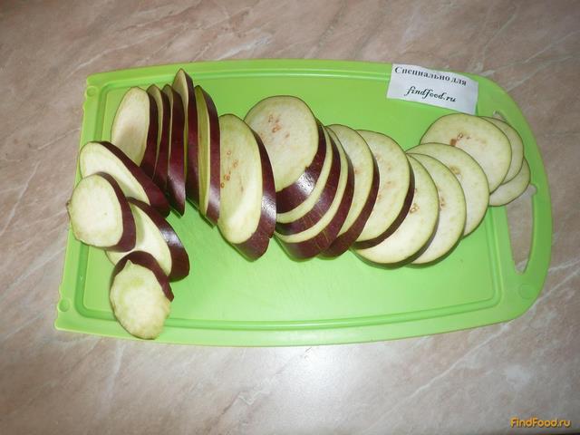Жареные баклажаны с петрушкой и чесноком на зиму рецепт с фото 2-го шага 