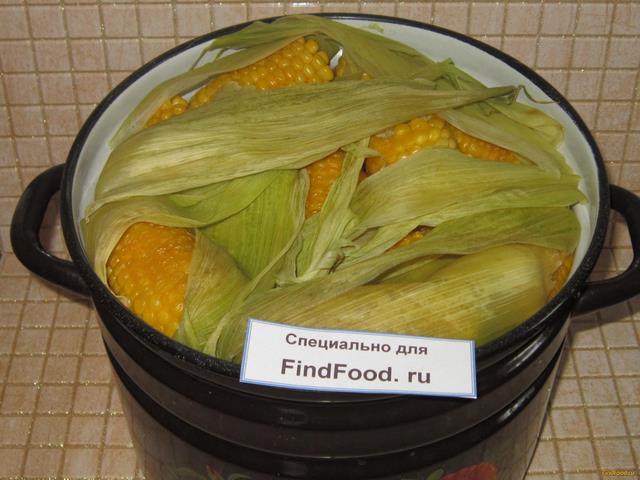 Замороженная вареная кукуруза рецепт с фото 4-го шага 
