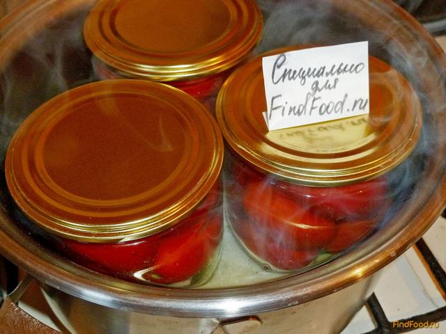 Консервированные помидоры без уксуса рецепт с фото 8-го шага 