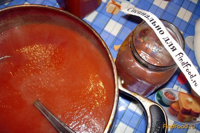 Домашний томатный соус рецепт с фото 5-го шага 