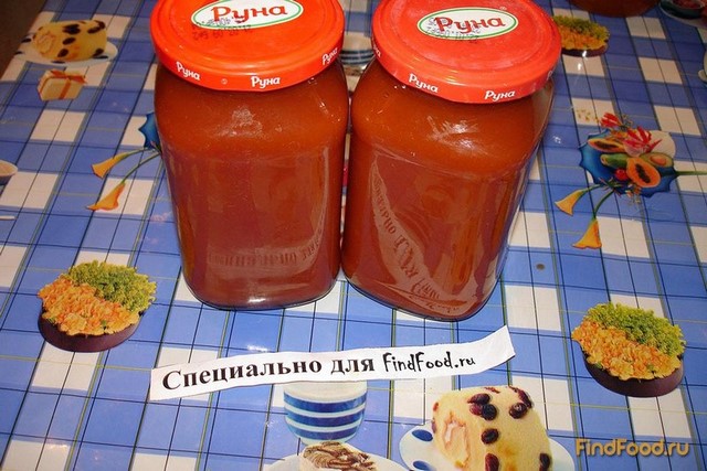 Домашний томатный соус рецепт с фото 6-го шага 